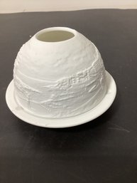 Bernardaud Limoges Porcelain Votive Candle Holder