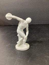 Ceramic Discus Thrower Statue