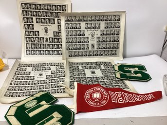 Lambda Chi Alpha Fraternity Memorabilia From Denison University Early 1960's