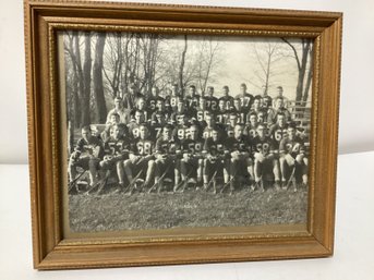 Vintage Team Photograph Of Lacrosse Team Possibly 1950's