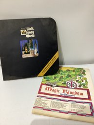 Walt Disney World' Commemorative Edition Book &  Magic Kingdom Park Map