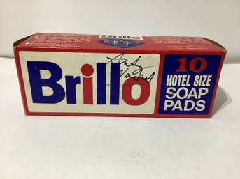 Signed Brillo Box
