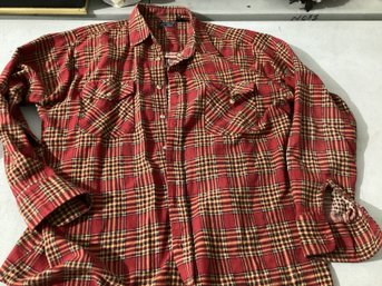 Vintage Haband Jack Frost Flannels Shirt Size L