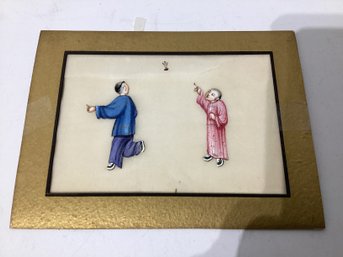 Chinese Export Painting On Pith Paper