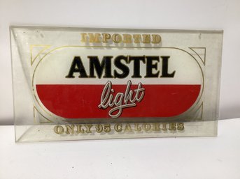 Vintage Amstel Light Beer Sign