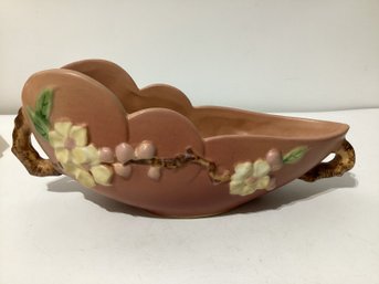 Roseville Apple Blossom Ovoid Shape Bowl 329-10