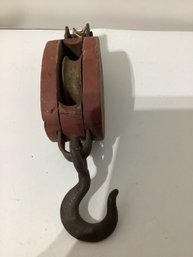 Vintage Wood Ship Block