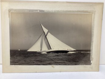 Photograph Of The Racing Yacht Reliance During The 1903 America's Cup