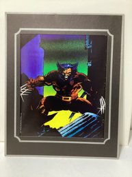 Matted Print Of The Cover Art From The Marvel Comic Book Wolverine #24.