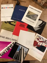 Assorted Art Book And Exhibition Flyers Including, Rothko, Gorky