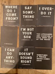 Collection Of Artist Books By Ida Applebroog