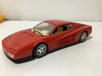Bburago Ferrari Testarossa (1984) Model Car, Specifically Produced In 1:18 Scale