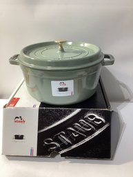Staub Enameled Cast Iron Cocotte, A Type Of Dutch Oven Manufactured In France