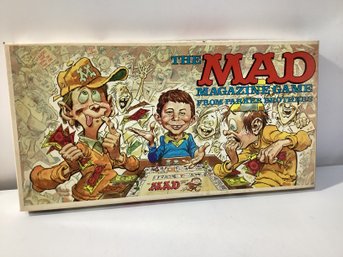 The MAD Magazine Game From Parker Brothers, A Vintage Board Game Originally Released In 1979