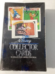 Factory-sealed Box Of 1991 Impel Disney Collector Cards.