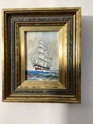 'Full-Rigged Ship' Artist: To Erik A.R. Ronnberg Painting