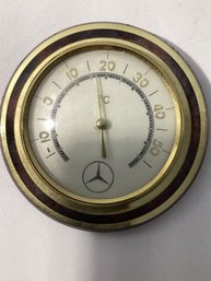 Vintage Mercedes-Benz Branded Thermometer In Celsius