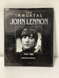 Biographical Book The Immortal John Lennon: 1940-1980
