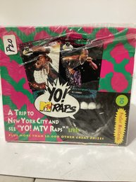 Factory-sealed Box Of 1991 Pro Set Yo! MTV Raps MusiCards.