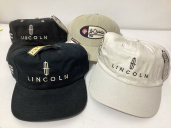 Lincoln Brand Baseball Caps With LaQuinta And PGA Series
