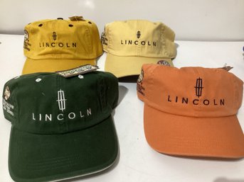 Lincoln Motors Branded Baseball Caps With  PRO AM GOLF SERIES