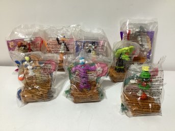 Vintage 1996 McDonald's Happy Meal Promotional Toys Featuring Characters From The Movie Space Jam