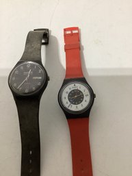 2 Vintage Swatch Watches