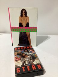 Howard Stern Private Parts Book And Butt Bongo Fiesta VHS