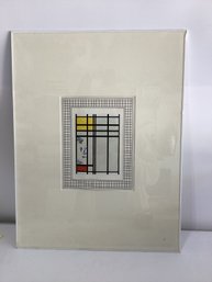 Embellished Print From The Estate Of Alan Peters