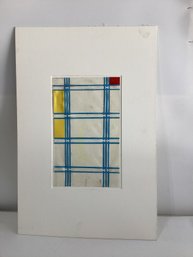 Embellished Print From The Estate Of Alan Peters