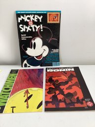 Mickey Is Sixty! Special Commemorative Edition, 1983 Frank Miller's Ronin', 1986 'Watchmen' No. 1 Comic