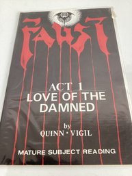 Faust: Love Of The Damned Act 1 Comic Book