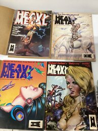 4 Heavy Metal 1985 Issues