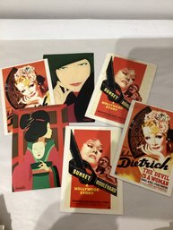 Vintage-style Postcards From Museum Of Modern Art (MoMA) In New York