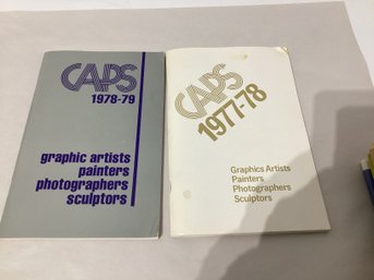 Vintage Catalogs From The Creative Artists Public Service Program (CAPS), A New York State Program