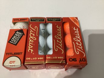 Vintage Titleist DT 90 Golf Balls