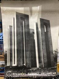 Poster For Eduardo Ramirez Villamizar, Held At The Museum Of Modern Art In Bogot