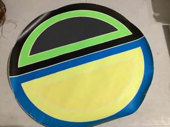 Collectible Exhibition Poster From The 1967 Leo Castelli Gallery Show Featuring Paintings By Frank Stella