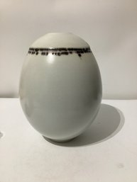 Raku Ceramic Vase Signed Zezelo Dated 1985