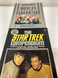 'The Star Trek Compendium' & 1989 Star Trek: The Worlds Of The Federation