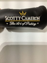 Vintage Scotty Cameron 'The Art Of Putting' Putter Headcover