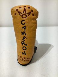2001 Vintage Scotty Cameron Studio Design Putter Headcover With Pivot Tool