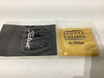 Scotty Cameron Titleist Putter Cleaner Oil Cloth