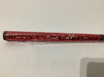 Red Scotty Cameron Matador Putter Grip