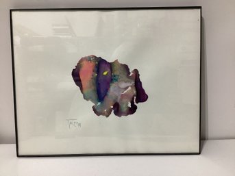 Peter Tripp Acrylic On Paper Signed Dated '09