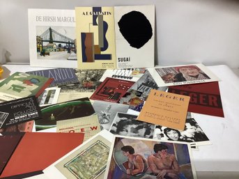 Vintage Art Exhibition Cards And Gallery Ephemera