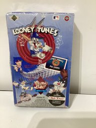 Sealed Factory Box Of 1990 Upper Deck Looney Tunes Comic Ball Series 1 Trading Cards