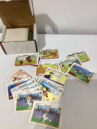 1990 Upper Deck Looney Tunes Baseball Cards Featuring Characters Like Bugs Bunny And Porky Pig