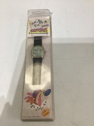 1992 Nickelodeon The Ren & Stimpy Show Collector's Watch