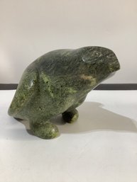 Marble Hand-carved In The Style Of Inuit Art Bird